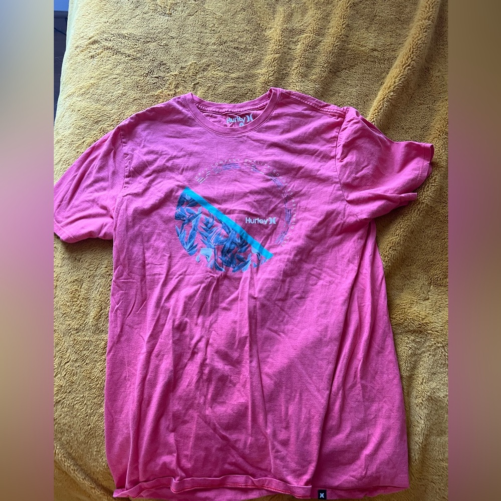 Two Hurley t shirts size large